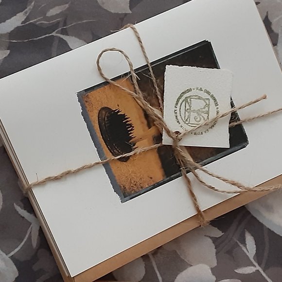 "Starfish" Stationary in wooden Box - Picture 6 of 8